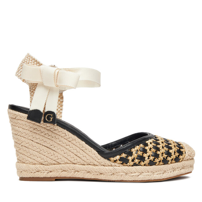 Espadryle Guess FLJNAM FAB04 Czarny - kobiece