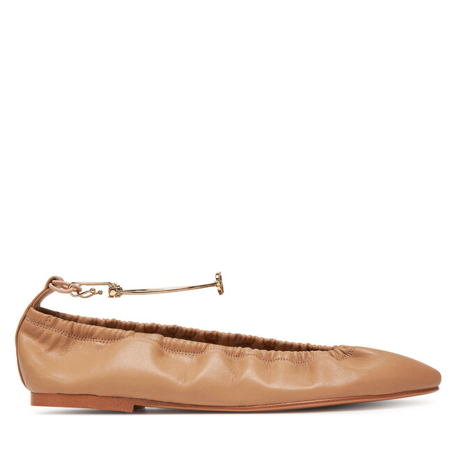 Baleriny TWINSET 251TCP150 Brązowy -