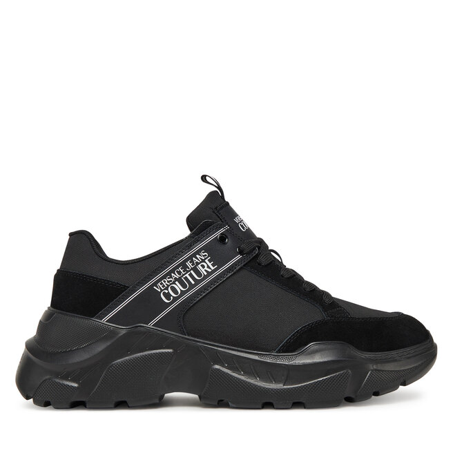 Sneakersy Versace Jeans Couture 78YA3SC2 Czarny - męskie