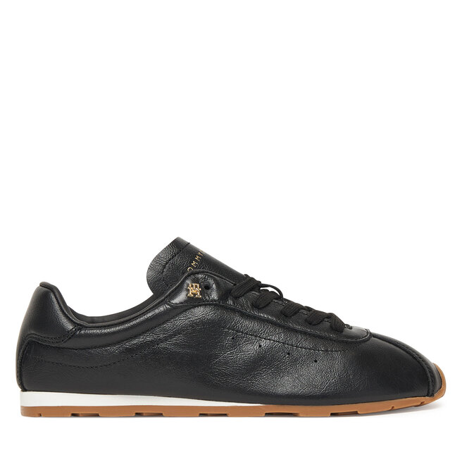 Sneakersy Tommy Hilfiger Th Low Profile Runner FW0FW08951 Czarny - kobiece