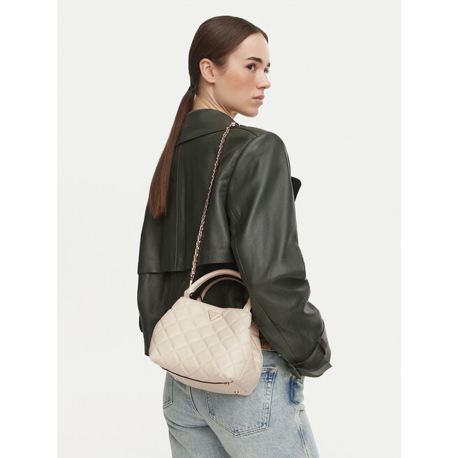 Torebka Guess Juliet Mini HWQG24 56710 Kremowy -