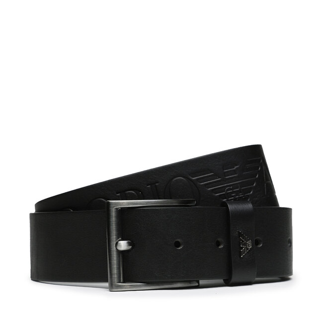 Pasek Męski Emporio Armani Y4S545 Y232J 80001 Czarny -