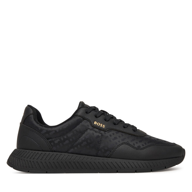 Sneakersy BOSS Titanium 50568772 Czarny - męskie