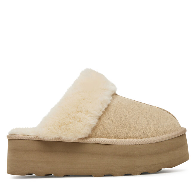 Kapcie DeeZee DZ-AW12 Beżowy - kobiece