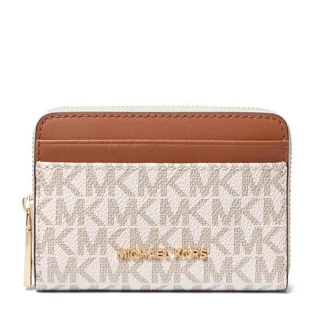 Portfel MICHAEL Michael Kors 32T4GJ6Z5B Beżowy -