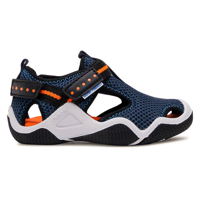 Sandały Geox J Wader B. A J1530A 00014 C4074 M Granatowy - chłopięce