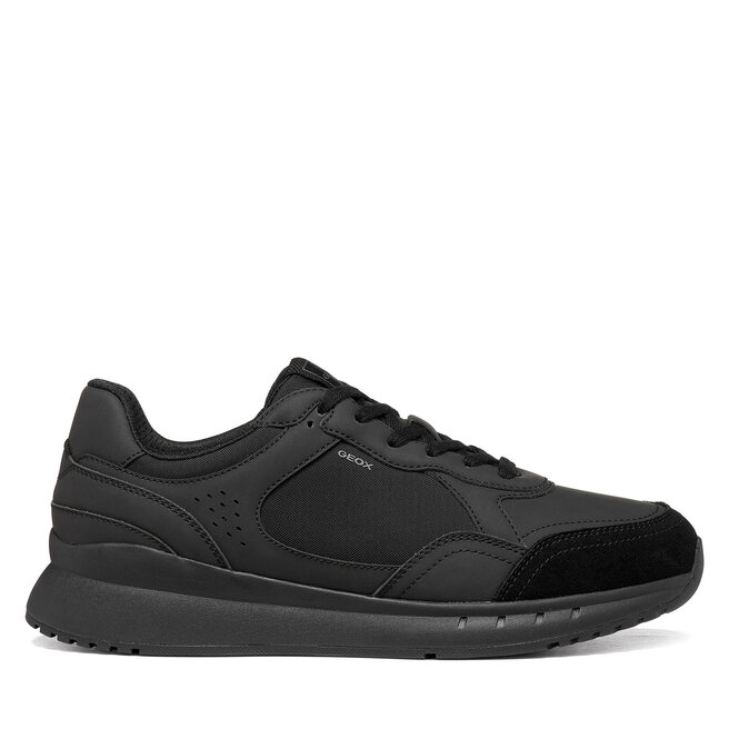 Sneakersy Geox U Branthon U65LCB 0EK11 C9999 Czarny - męskie