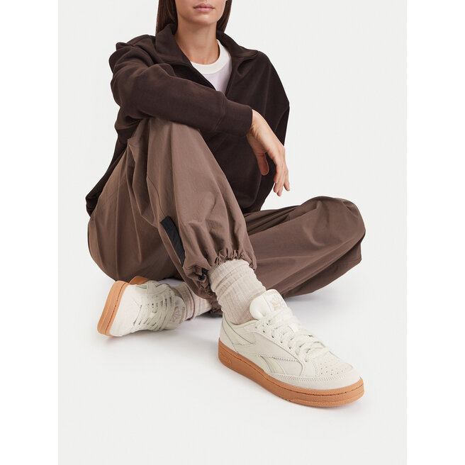 Sneakersy Reebok EO-CLUB C GROUNDS 70 100272995 Kremowy - kobiece