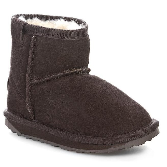 Śniegowce EMU Australia Wallaby Mini K10103 Brązowy - dziewczęce