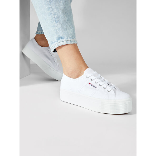 Tenisówki Superga 2790 Cotw Linea Up And Down S9111LW Biały - kobiece
