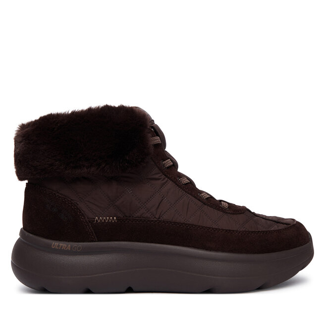 Trzewiki Skechers On-The-GO Encore - Cozy Fit Maisie 144844/DBRN Brązowy - kobiece
