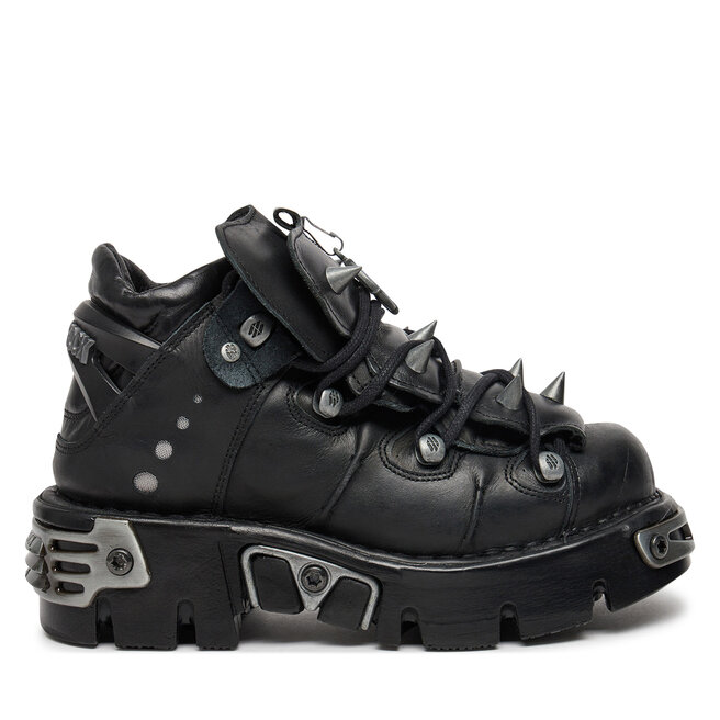 Sneakersy NEW ROCK M-110-S1 Czarny - kobiece