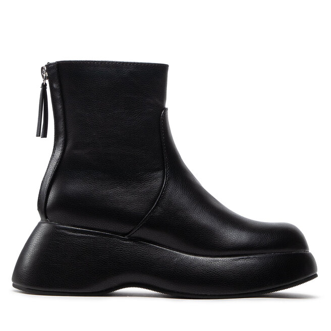 Botki DeeZee ZALY8813-8 Czarny - kobiece