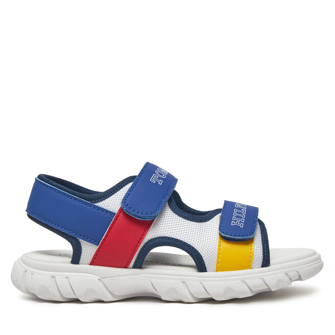 Sandały Tommy Hilfiger Velcro Sandal T1B2-33897-1591 S Kolorowy - chłopięce