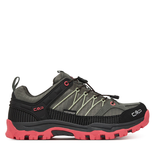 Trekkingi CMP Kids Rigel Low Trekking Wp 3Q54554 Szary - dziecięce
