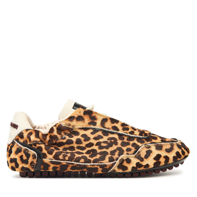 Sneakersy Alexander Smith River Woman Pony Leopard ALBERSW-9565 MAC Brązowy - kobiece
