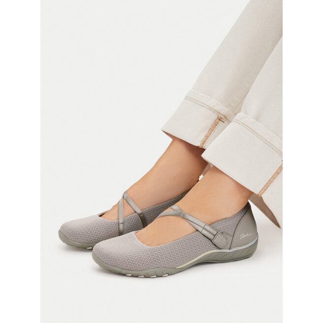 Baleriny Skechers 100771/TPE Szary -