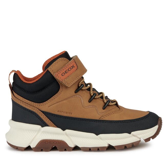 Kozaki Geox J Flexyper Plus Boy J36LCG 0MEFU C2G9B M Żółty - chłopięce