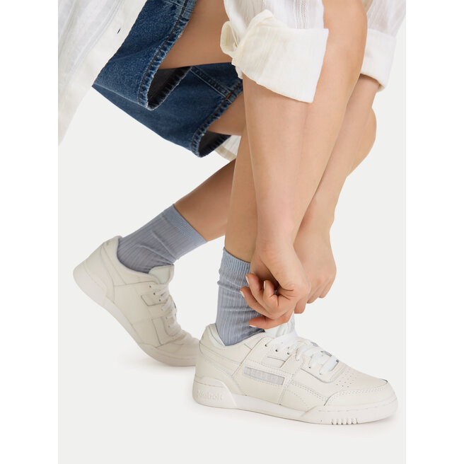 Sneakersy Reebok EO-WORKOUT PLUS 100244869 Biały - kobiece