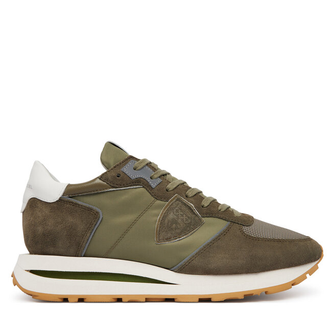 Sneakersy Philippe Model A006889 TKLU W010 Zielony - męskie