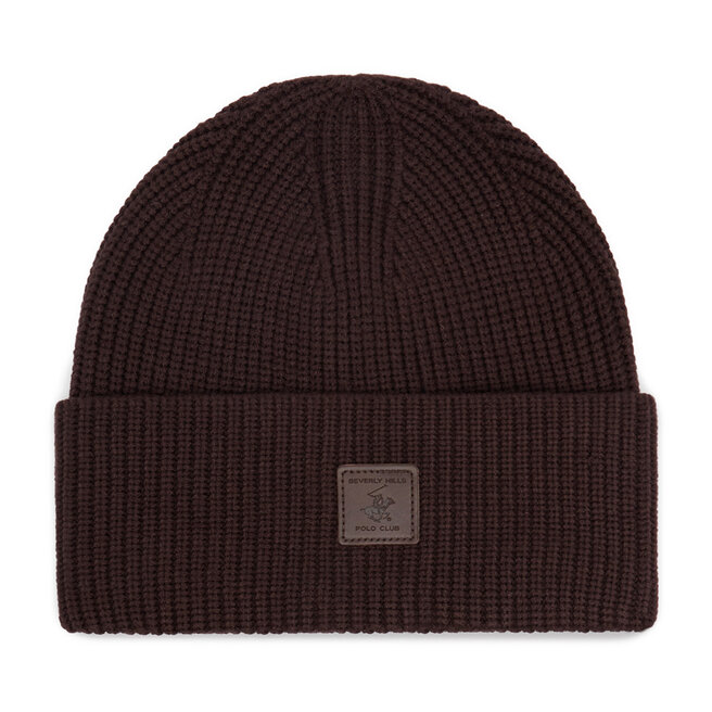 Czapka Beverly Hills Polo Club CWBEO-BHPC-M3-001-AW26 Brązowy -