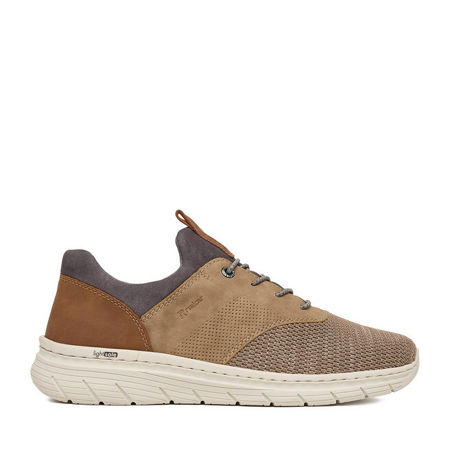 Sneakersy Rieker 13150-64 Brązowy - męskie