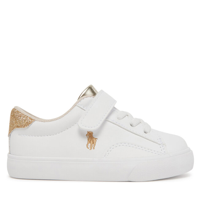 Sneakersy Polo Ralph Lauren RF104099 Biały - dziewczęce