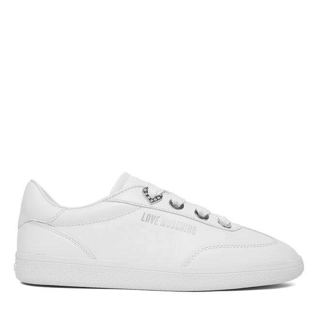 Sneakersy LOVE MOSCHINO JA15142G1OIAX100 Biały - kobiece