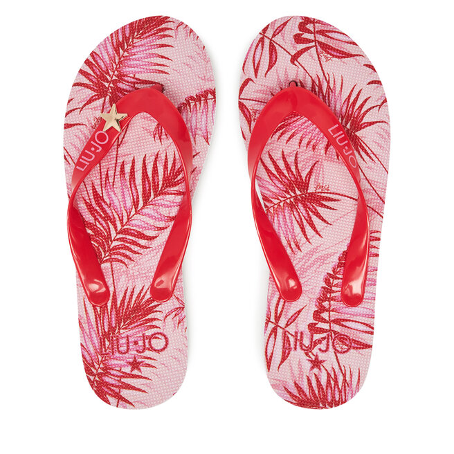 Japonki Liu Jo Ciabatta VA5187 E1005 Czerwony -