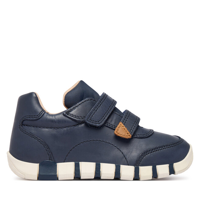 Sneakersy Geox B Iupidoo Boy B5655B 000CL C4002 Granatowy - chłopięce