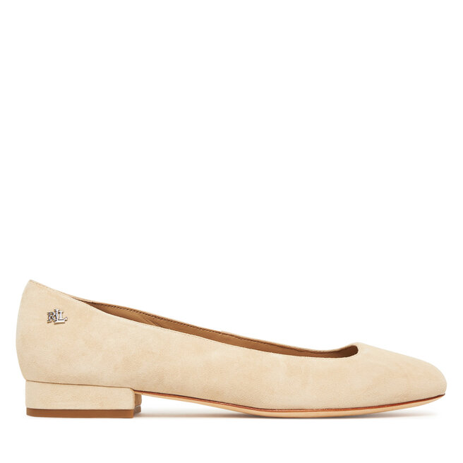 Baleriny LAUREN RALPH LAUREN Emellie  802974358001 Beżowy -