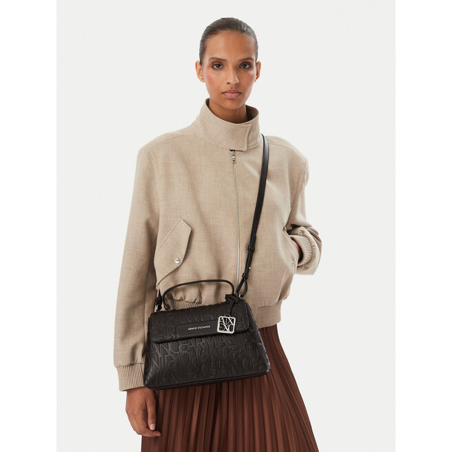 Torebka Armani Exchange XW001223 AF15774 U6032 Brązowy ciemny -