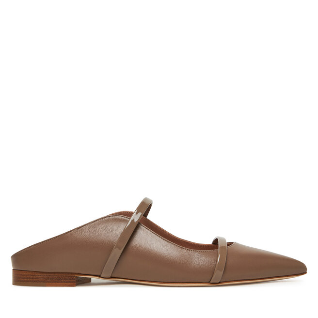 Klapki MALONE SOULIERS Maureen Flat 328 Brązowy -