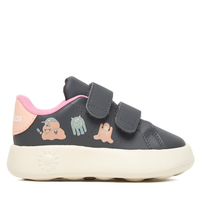 Sneakersy adidas Advantage Cf I IH9694 Czarny - dziewczęce