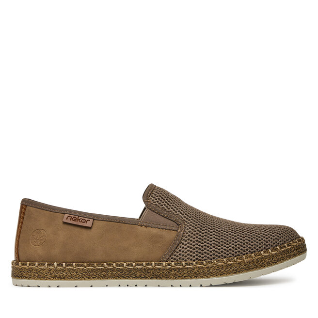 Espadryle Rieker CEO-B5265-65 Beżowy - męskie