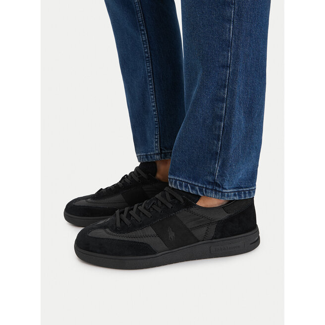 Sneakersy Polo Ralph Lauren Bedford PP 809P15666001 Czarny - męskie