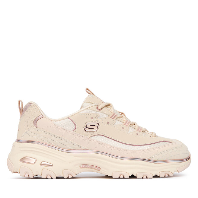 Sneakersy Skechers D'Lites 150873 Beżowy - kobiece