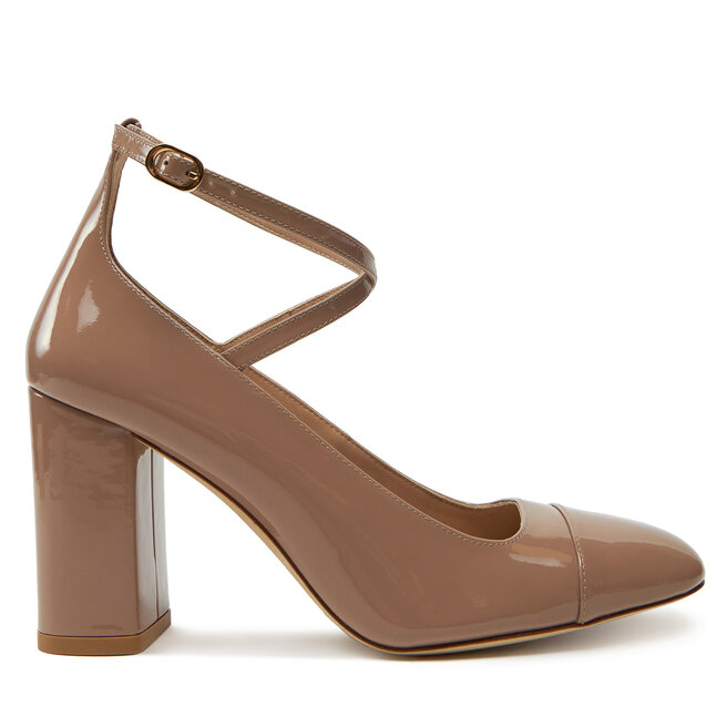 Czółenka Stuart Weitzman Eden Strap 85 SK086 Beżowy - kobiece