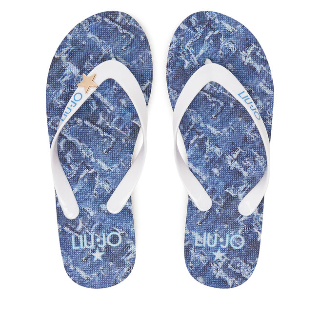 Japonki Liu Jo Ciabatta VA5187 E1005 Niebieski -