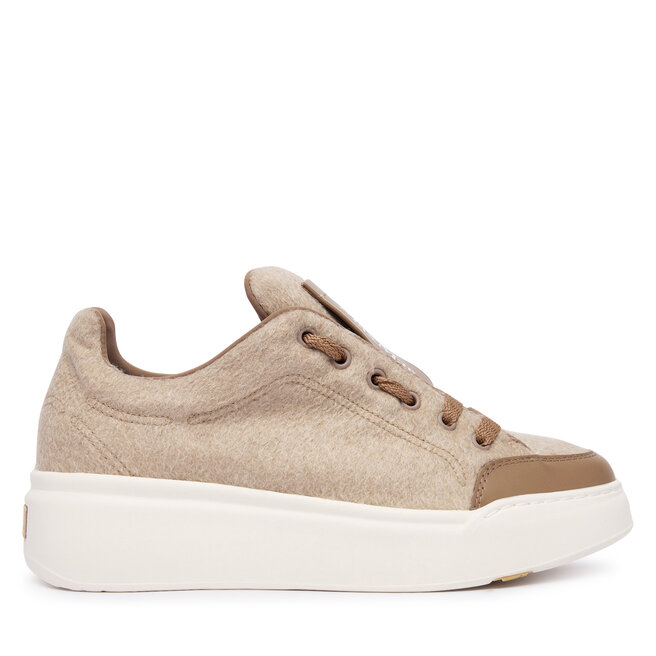 Sneakersy Max Mara Maxiws 2524766032650 Beżowy - kobiece