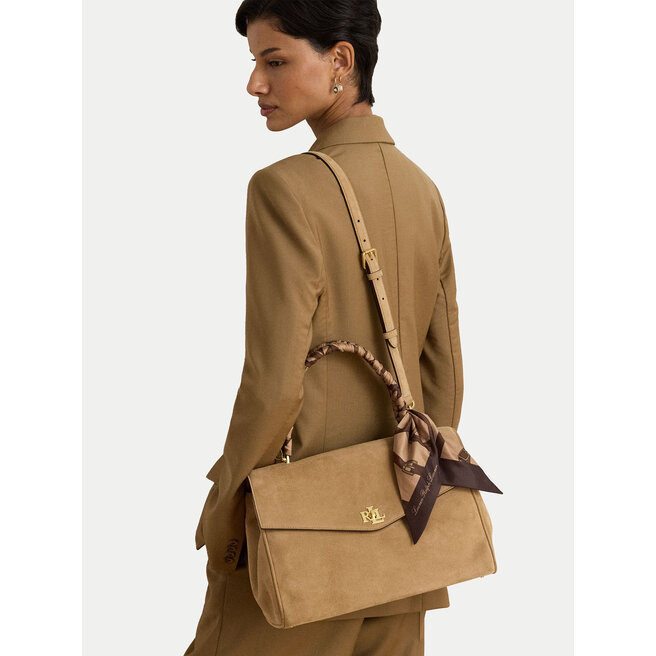 Torebka LAUREN RALPH LAUREN Farrah 431P18402001 Beżowy -