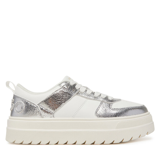 Sneakersy HUGO Lyssa Tenn 50541577 Biały - kobiece