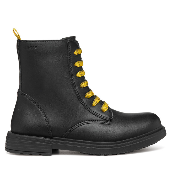 Trapery Geox Eclair J049QD 0003W C0054 S Czarny - dziewczęce