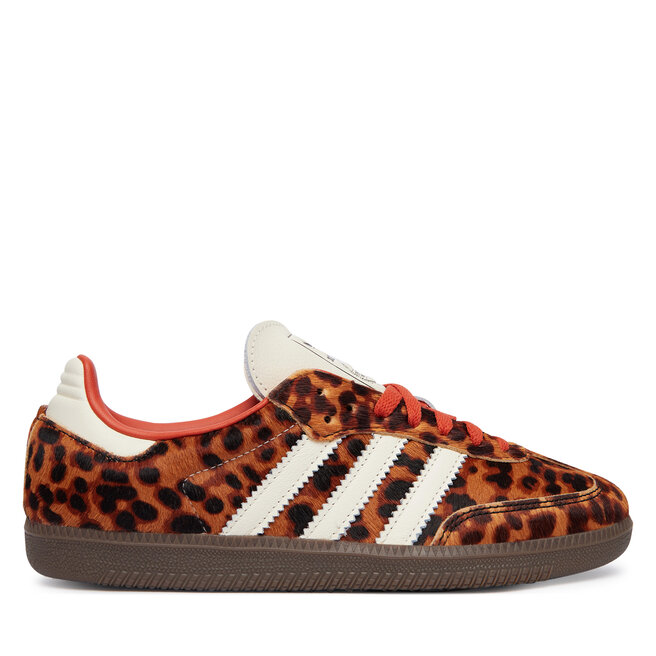 Sneakersy adidas Samba OG JI2734 Brązowy - kobiece