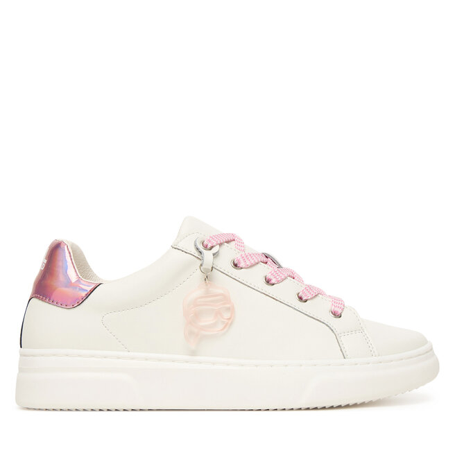 Sneakersy KARL LAGERFELD Z30979 S Biały - dziewczęce
