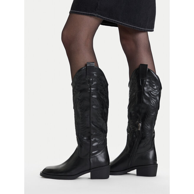 Kowbojki JENNY CEO-HY60231-1 Czarny - kobiece