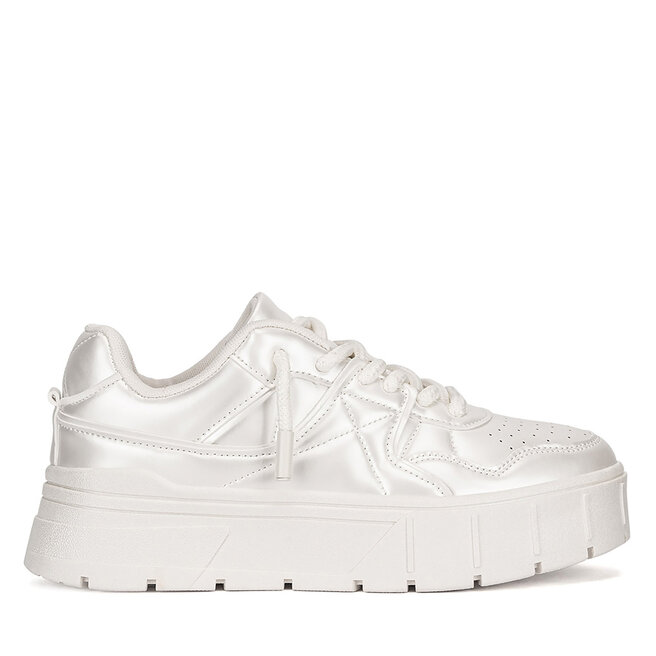 Sneakersy Jenny Fairy LZ0719-04 Écru - kobiece