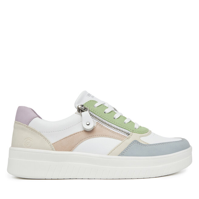 Sneakersy Remonte D0J01-87 Biały - kobiece