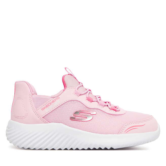 Sneakersy Skechers Bounder-Simple Cute 303585L/LTPK Różowy - dziewczęce