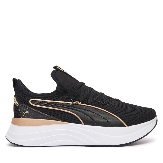 Sneakersy Puma Softride Sabrina Polished Chrome Wns 313719 01 Czarny - kobiece